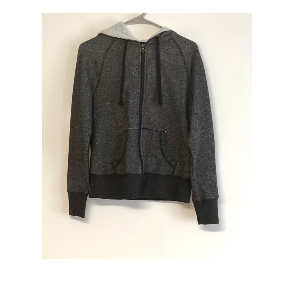 Black Zip Up Sweater